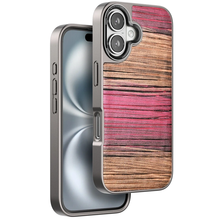 BFS  iPhone 16 Wave Kapak - Pembe