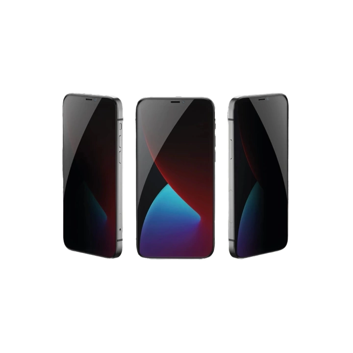 BFS  iPhone 16E Bilvis 3D Hayalet Cam Ekran Koruyucu
