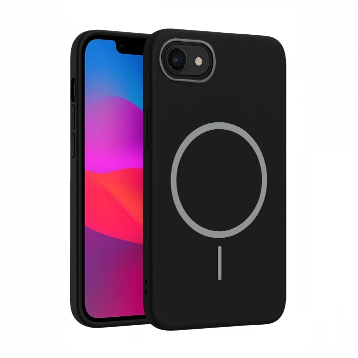 BFS  iPhone 16E Broş Magsafe Kapak - Siyah