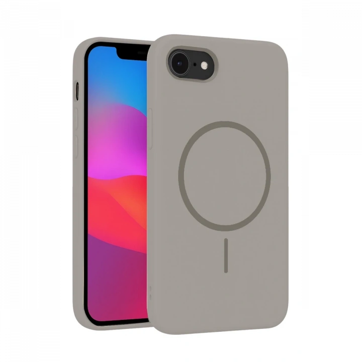 BFS  iPhone 16E Broş Magsafe Kapak - Titan Gri