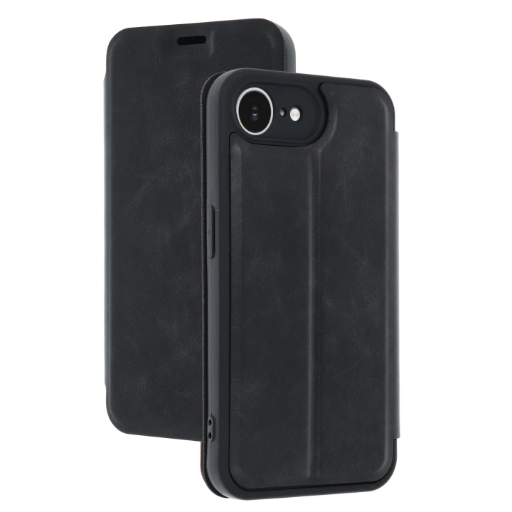 BFS  iPhone 16E Kılıf Flip Cover - Siyah