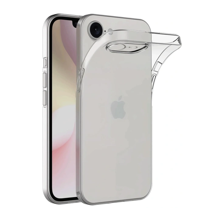 BFS  iPhone 16E Kılıf Lüx Şeffaf Silikon