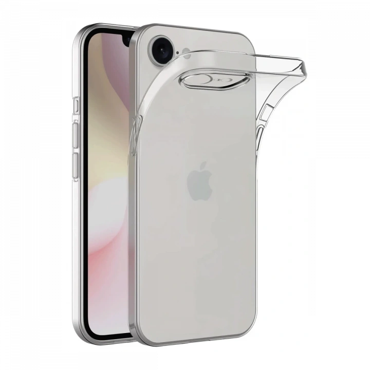 BFS  iPhone 16E Kılıf Lüx Şeffaf Silikon