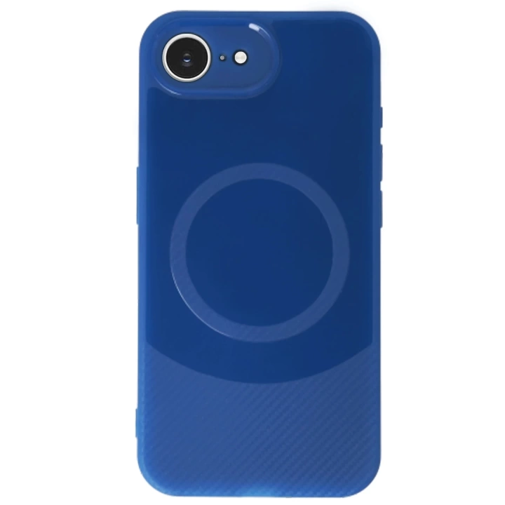 BFS  iPhone 16E Kılıf Maya Karbon Kapak - Lacivert