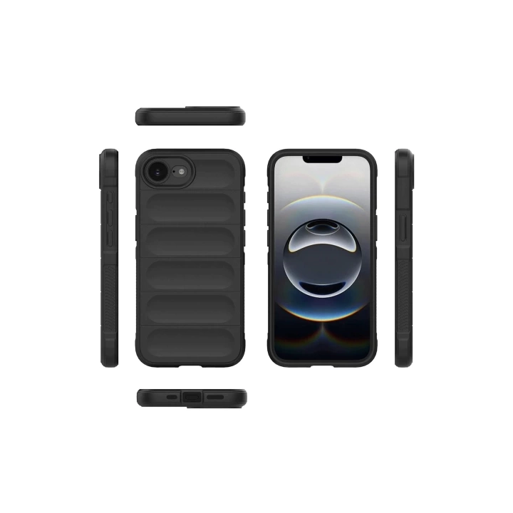 BFS  iPhone 16E Kılıf Optimum Silikon - Siyah