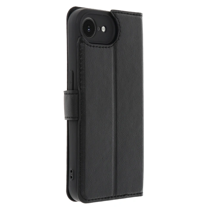 BFS  iPhone 16E Kılıf Trend S Plus Kapaklı Kılıf - Siyah