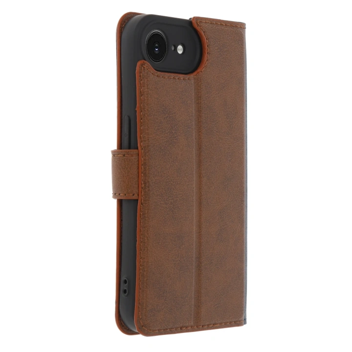 BFS  iPhone 16E Kılıf Trend S Plus Kapaklı Kılıf - Taba