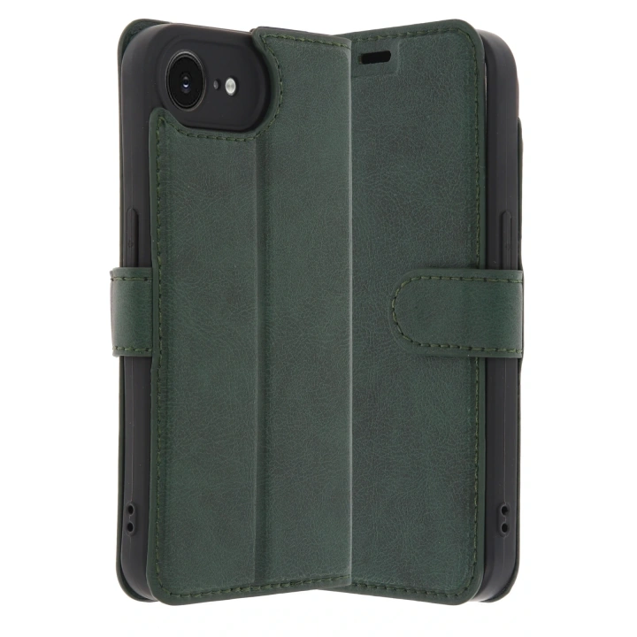 BFS  iPhone 16E Kılıf Trend S Plus Kapaklı Kılıf - Yeşil