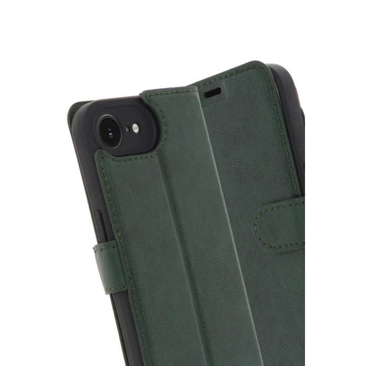 BFS  iPhone 16E Kılıf Trend S Plus Kapaklı Kılıf - Yeşil