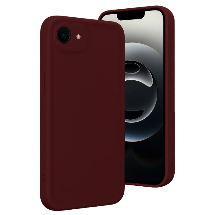 BFS  iPhone 16E Kılıf Viera Silikon - Bordo