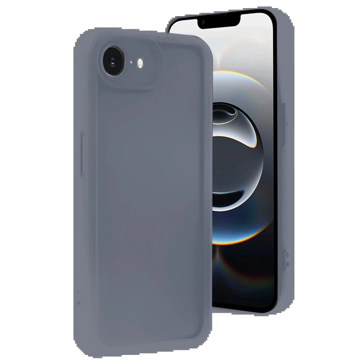 BFS  iPhone 16E Kılıf Viera Silikon - Gri