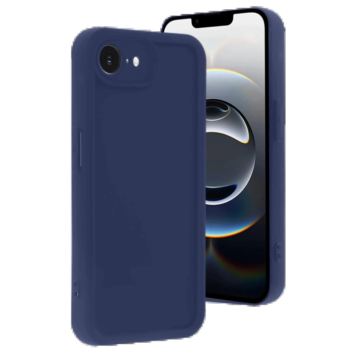 BFS  iPhone 16E Kılıf Viera Silikon - Lacivert
