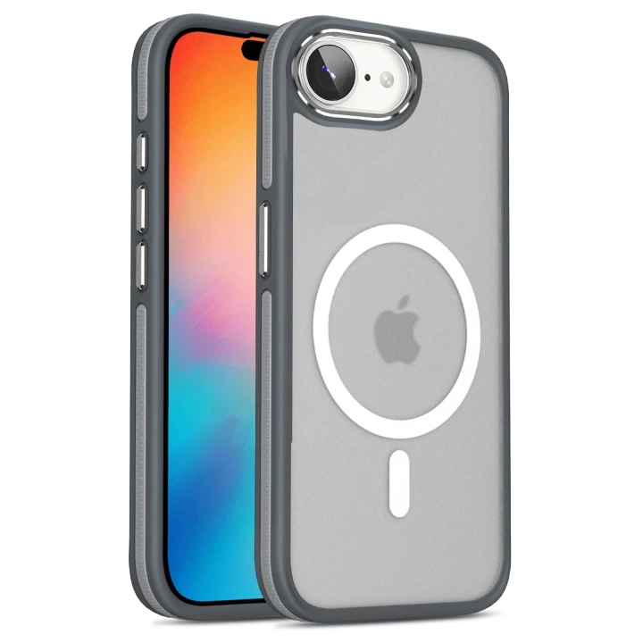 BFS  iPhone 16E Winner Magsafe Kapak - Gri