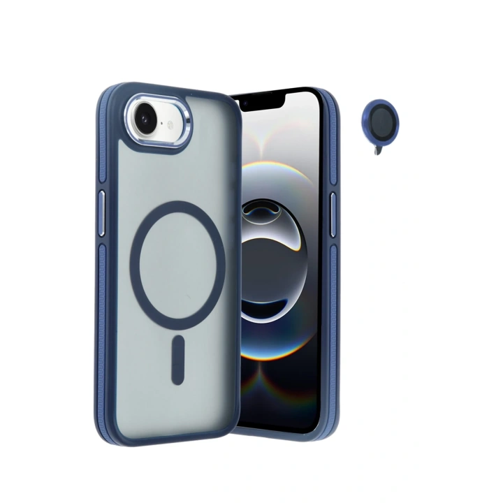 BFS  iPhone 16E Winner Magsafe Kapak - Lacivert