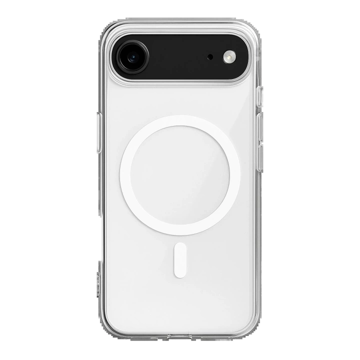 BFS iPhone 17 Air Kılıf Magneticsafe Şeffaf Silikon - Şeffaf