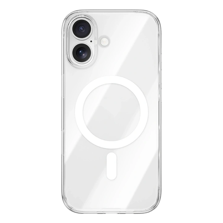 BFS  iPhone 17 Kılıf Pc Real Magsafe Kapak - Şeffaf