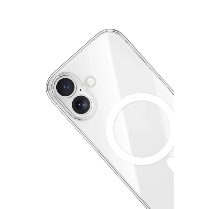 BFS  iPhone 17 Kılıf Pc Real Magsafe Kapak - Şeffaf