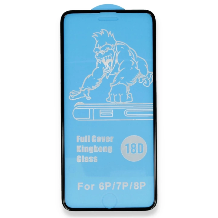 BFS  iPhone 6 18D Cam Ekran Koruyucu - Beyaz