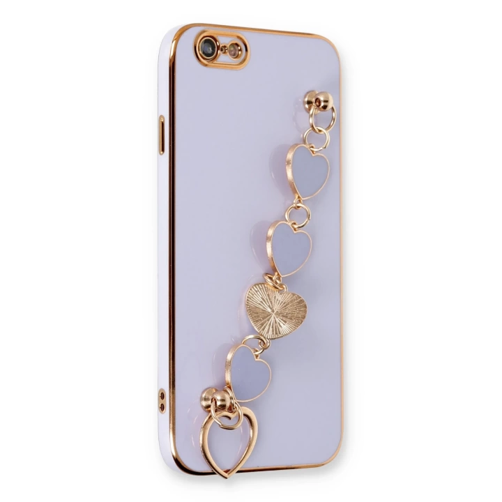 BFS  iPhone 6 Kılıf Esila Silikon - Lila