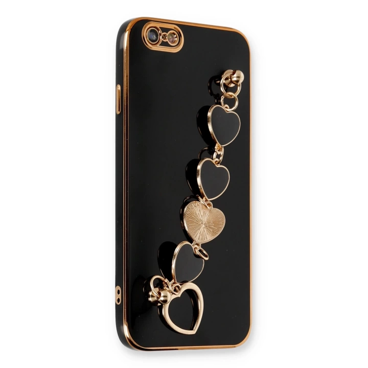 BFS  iPhone 6 Kılıf Esila Silikon - Siyah