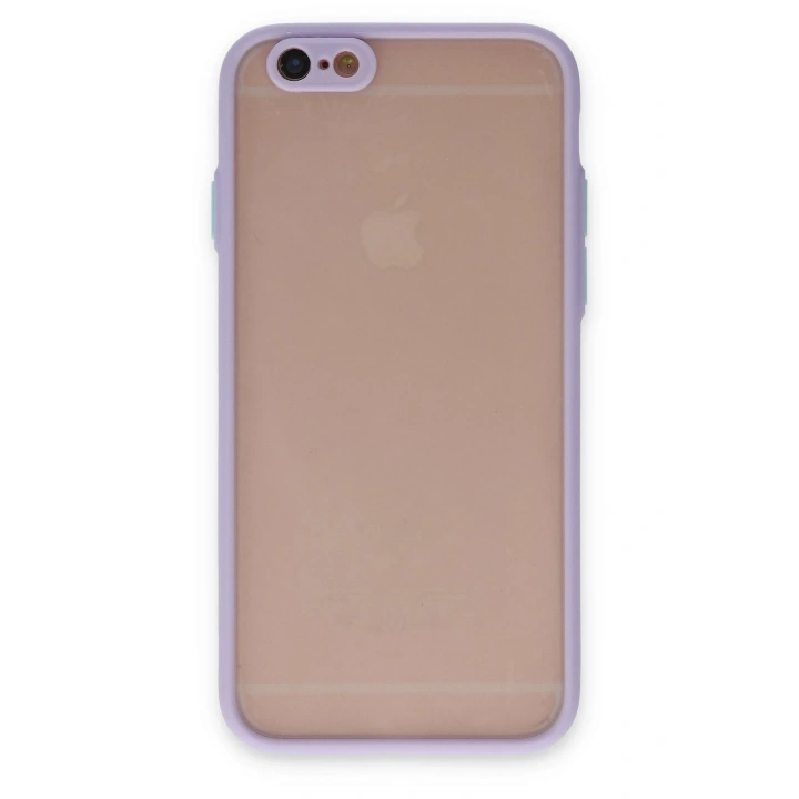 BFS  iPhone 6 Kılıf Montreal Silikon Kapak - Mor