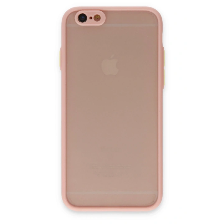 BFS  iPhone 6 Kılıf Montreal Silikon Kapak - Pembe