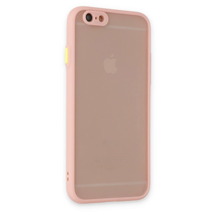 BFS  iPhone 6 Kılıf Montreal Silikon Kapak - Pembe