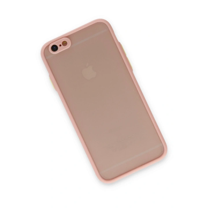 BFS  iPhone 6 Kılıf Montreal Silikon Kapak - Pembe