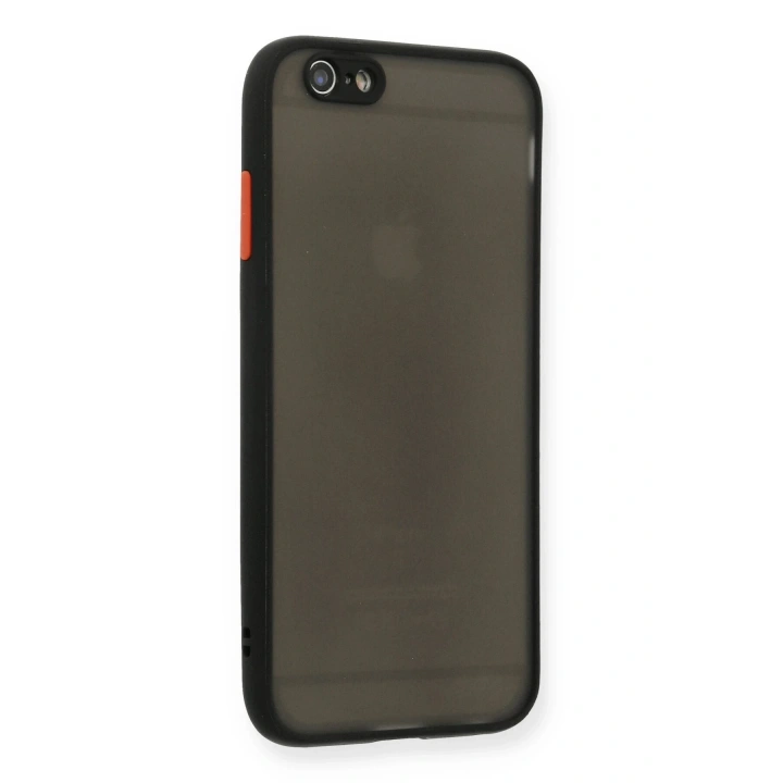 BFS  iPhone 6 Kılıf Montreal Silikon Kapak - Siyah