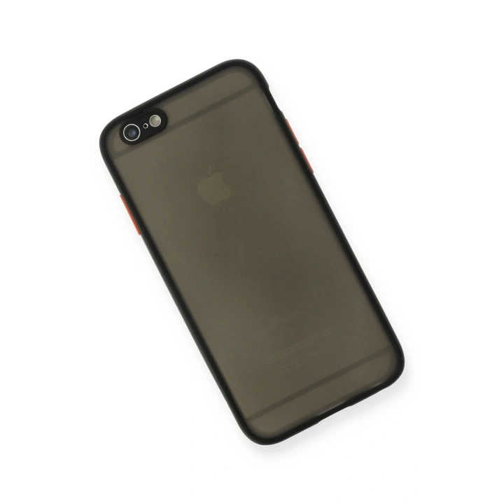 BFS  iPhone 6 Kılıf Montreal Silikon Kapak - Siyah