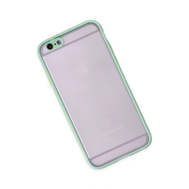 BFS  iPhone 6 Kılıf Montreal Silikon Kapak - Turkuaz