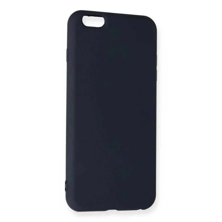 BFS  iPhone 6 Plus Kılıf Nano içi Kadife Silikon - Lacivert