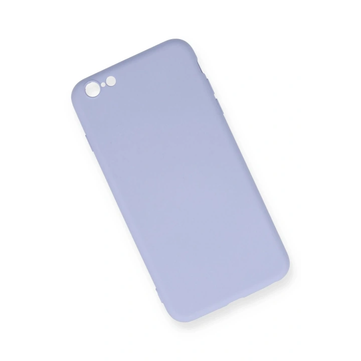 BFS  iPhone 6 Plus Kılıf Nano içi Kadife Silikon - Lila