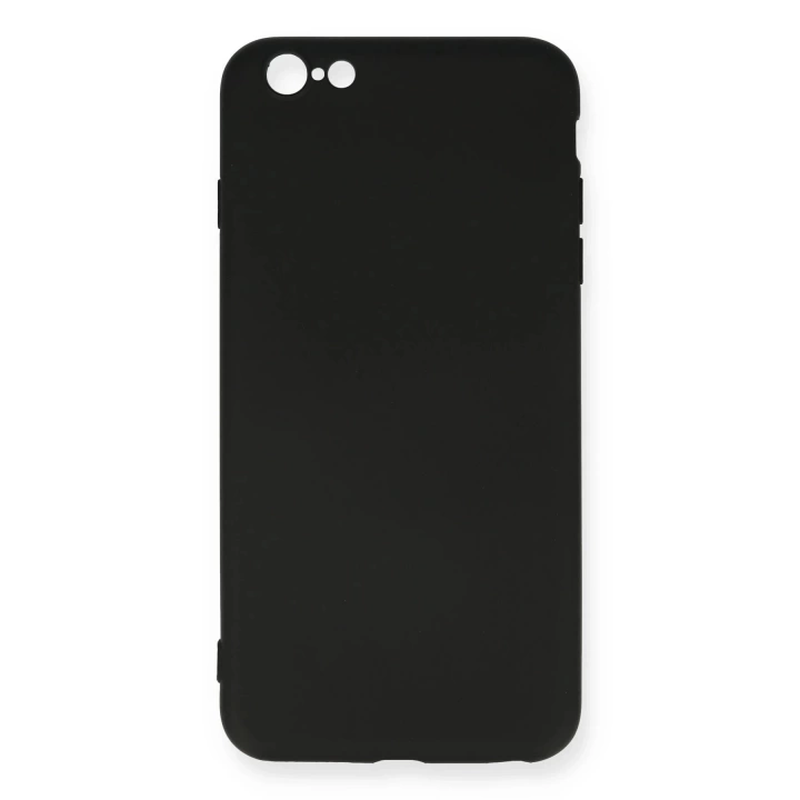 BFS  iPhone 6 Plus Kılıf Nano içi Kadife Silikon - Siyah