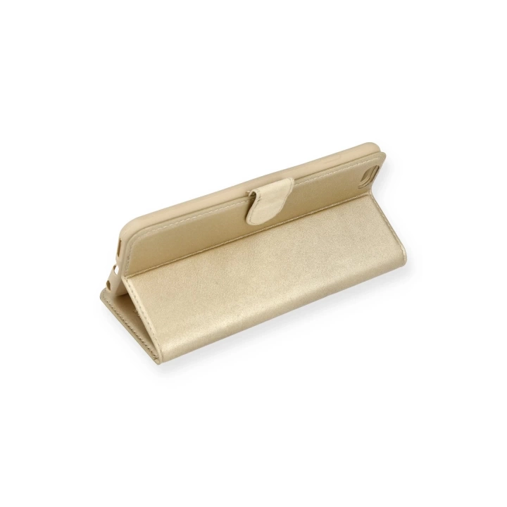 BFS  iPhone 6 Plus Kılıf Trend S Plus Kapaklı Kılıf - Gold