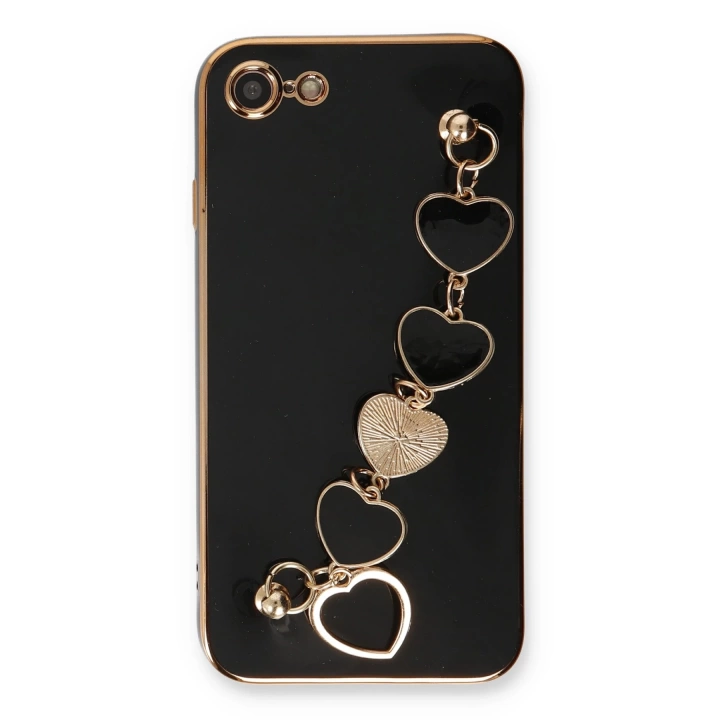 BFS  iPhone 7 Kılıf Esila Silikon - Siyah
