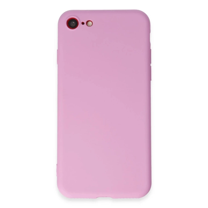 BFS  iPhone 7 Kılıf First Silikon - Açık Mor
