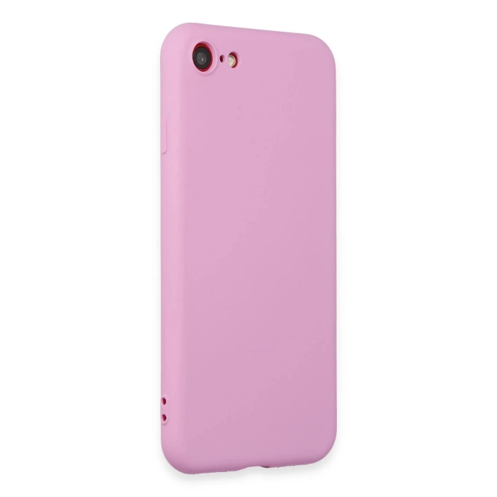BFS  iPhone 7 Kılıf First Silikon - Açık Mor
