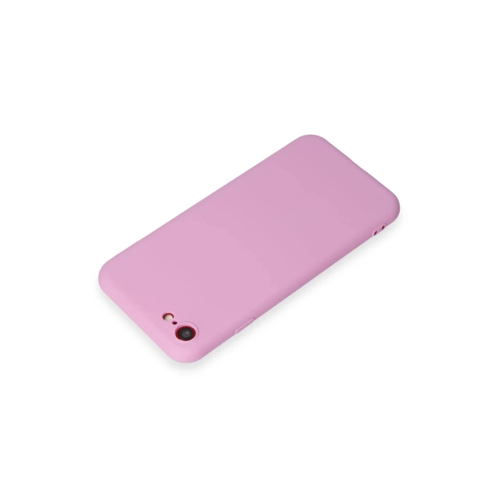 BFS  iPhone 7 Kılıf First Silikon - Açık Mor