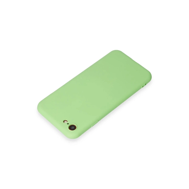 BFS  iPhone 7 Kılıf First Silikon - Açık Yeşil