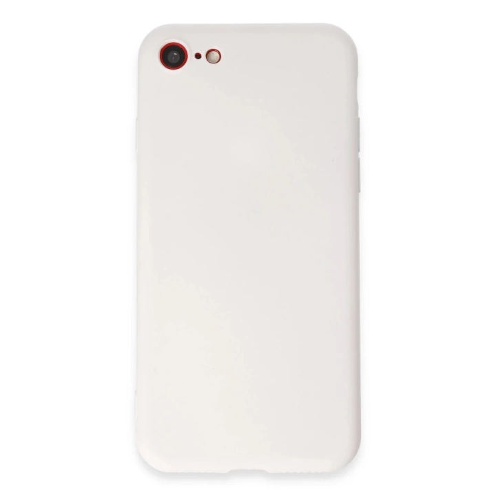BFS  iPhone 7 Kılıf First Silikon - Beyaz