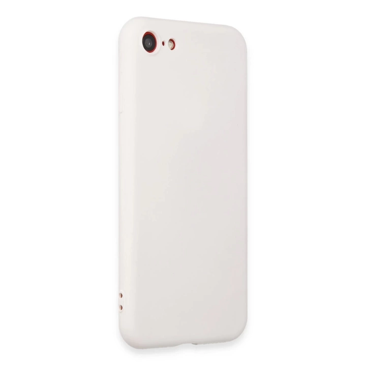 BFS  iPhone 7 Kılıf First Silikon - Beyaz