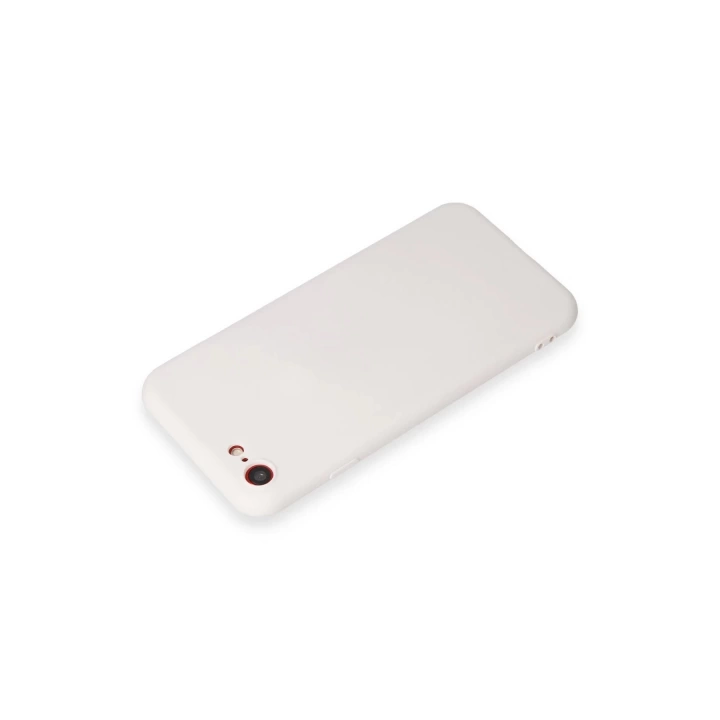 BFS  iPhone 7 Kılıf First Silikon - Beyaz