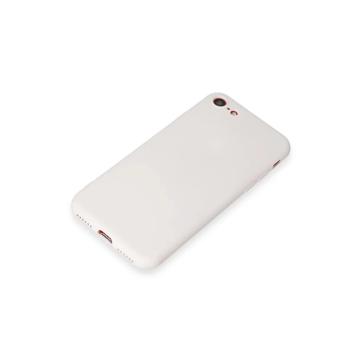 BFS  iPhone 7 Kılıf First Silikon - Beyaz