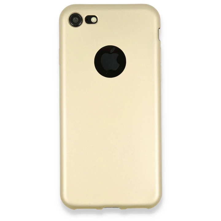 BFS  iPhone 7 Kılıf First Silikon - Gold