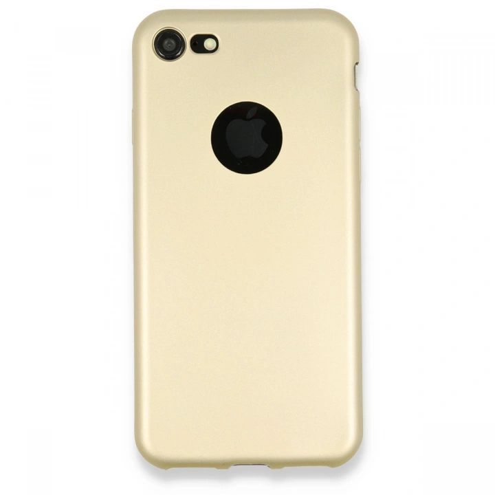 BFS  iPhone 7 Kılıf First Silikon - Gold