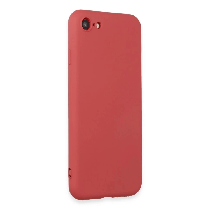 BFS  iPhone 7 Kılıf First Silikon - Kiremit