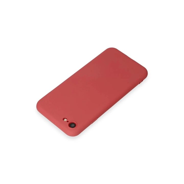 BFS  iPhone 7 Kılıf First Silikon - Kiremit