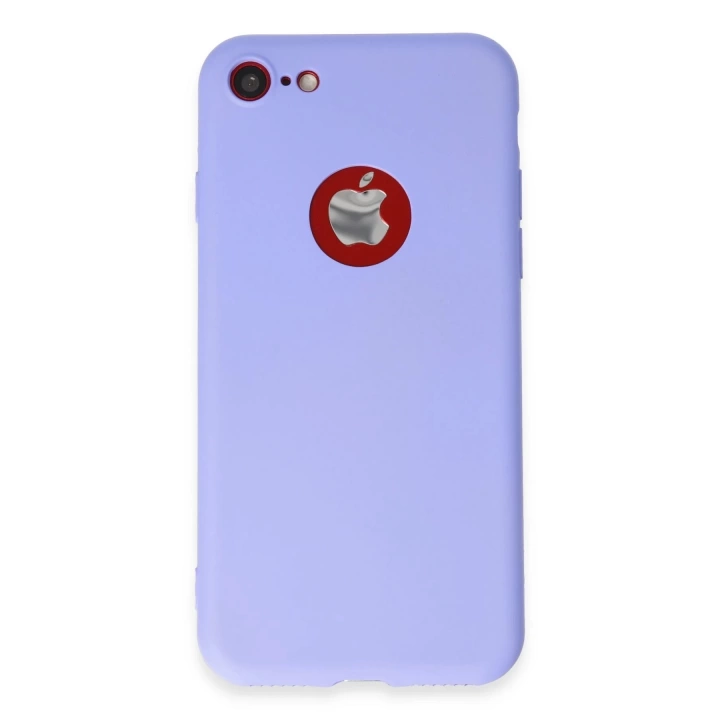 BFS  iPhone 7 Kılıf First Silikon - Lila