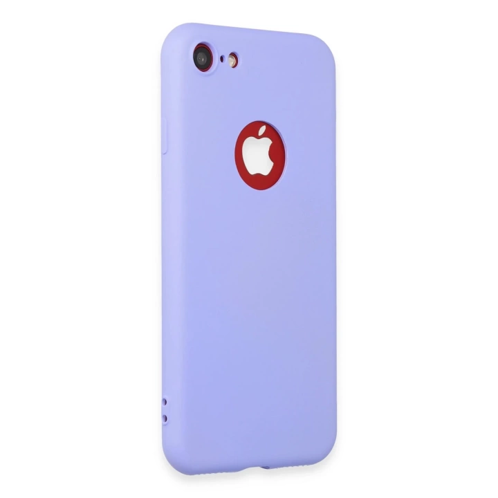 BFS  iPhone 7 Kılıf First Silikon - Lila